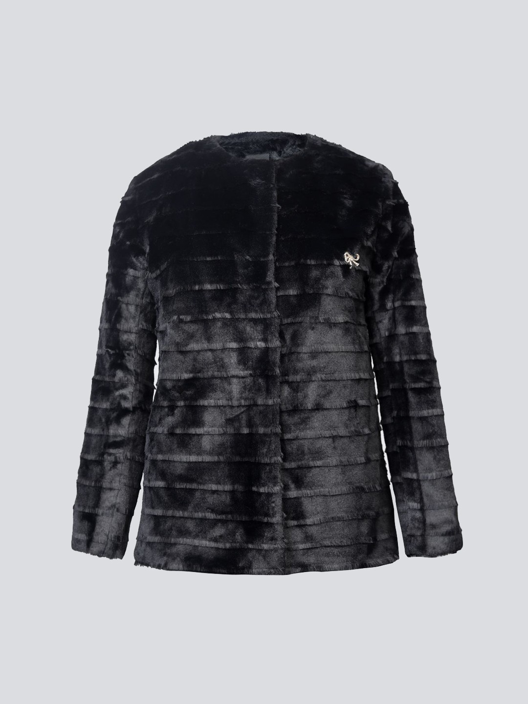 

PROTEX Girls Single Breasted Pea Coat, Black