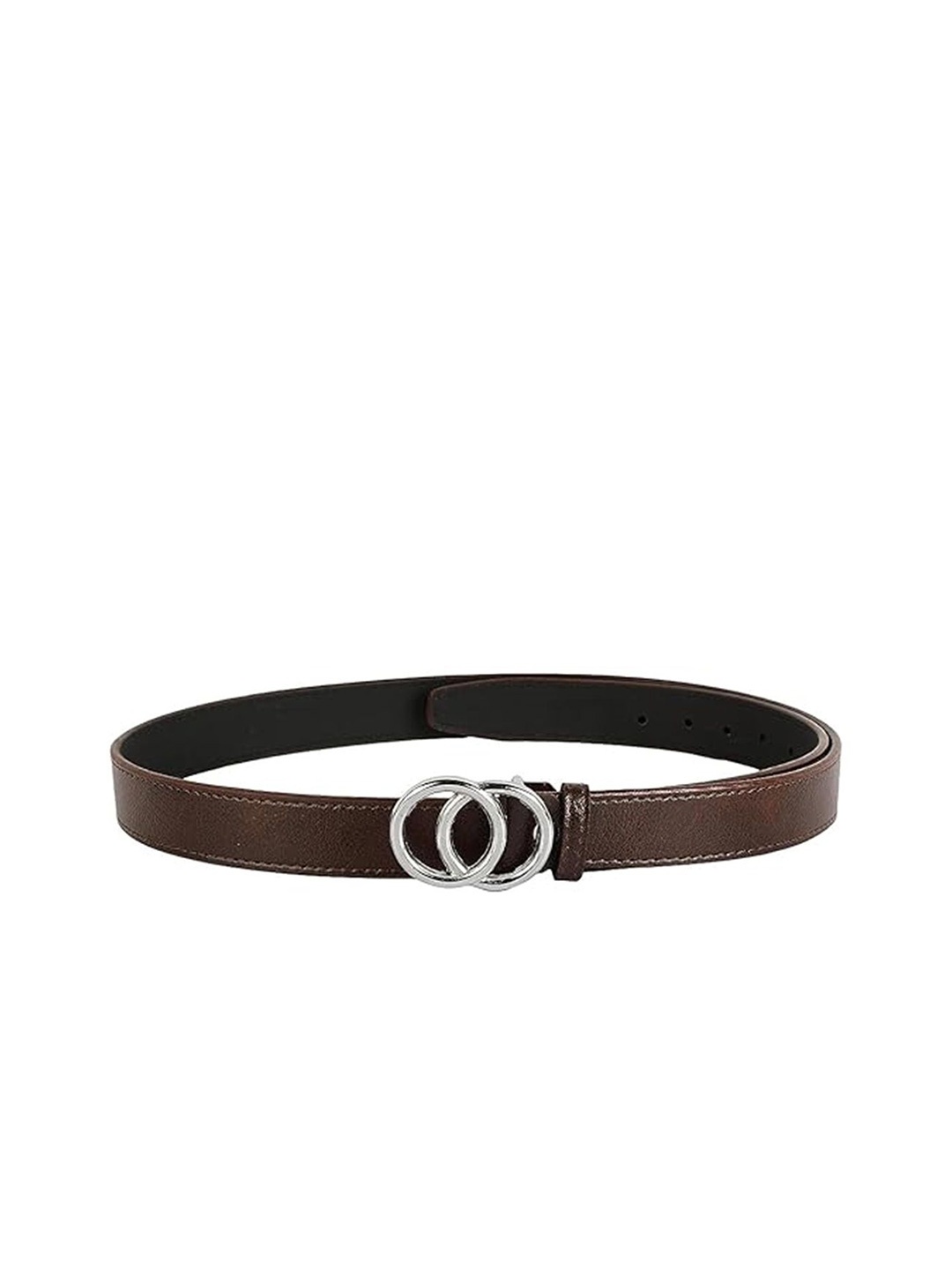 

SAZARA Women Leather Formal Belt, Brown