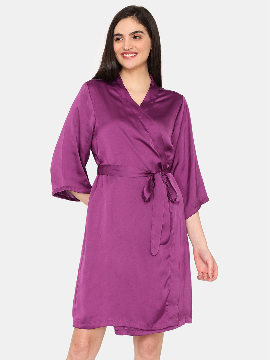 

Zivame Nightdress, Purple