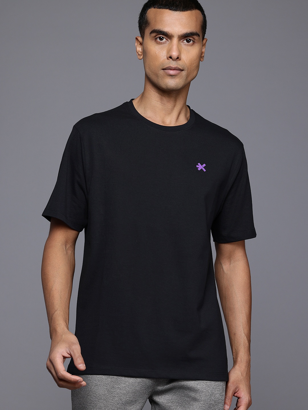 

HRX by Hrithik Roshan Printed Lifestyle T-shirt, Black