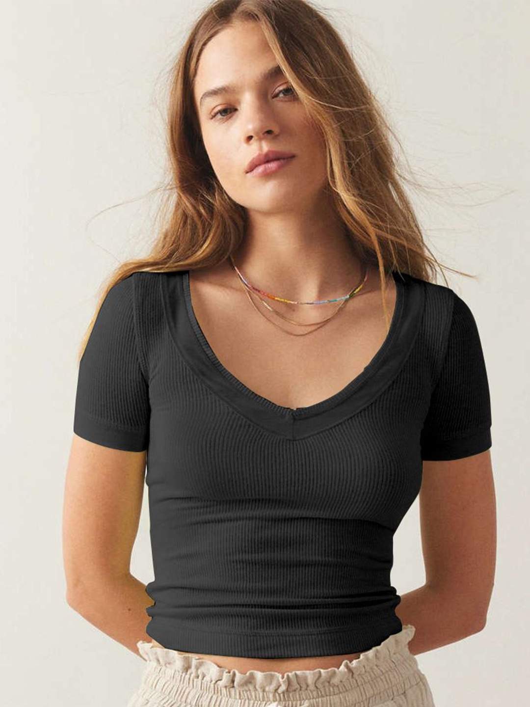 

HERE&NOW Print Tank Top, Black