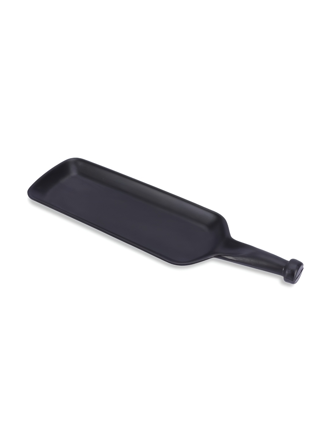 

e kysa Black Bat Shape Glossy Dishwasher Safe Food Platter