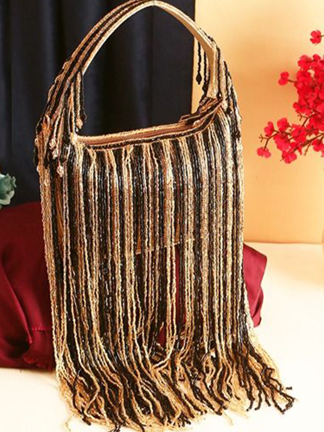 

Swisni Embellished Box Clutch, Gold