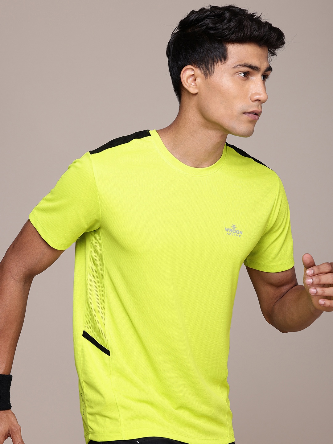 

WROGN ACTIVE Slim Fit T-shirt, Lime green