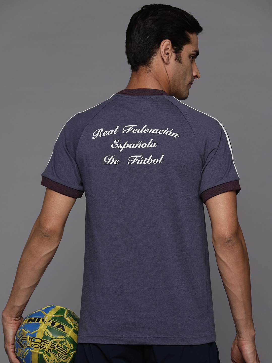 

ADIDAS Adicolor Classics 3-Striped Football T-shirt, Navy blue