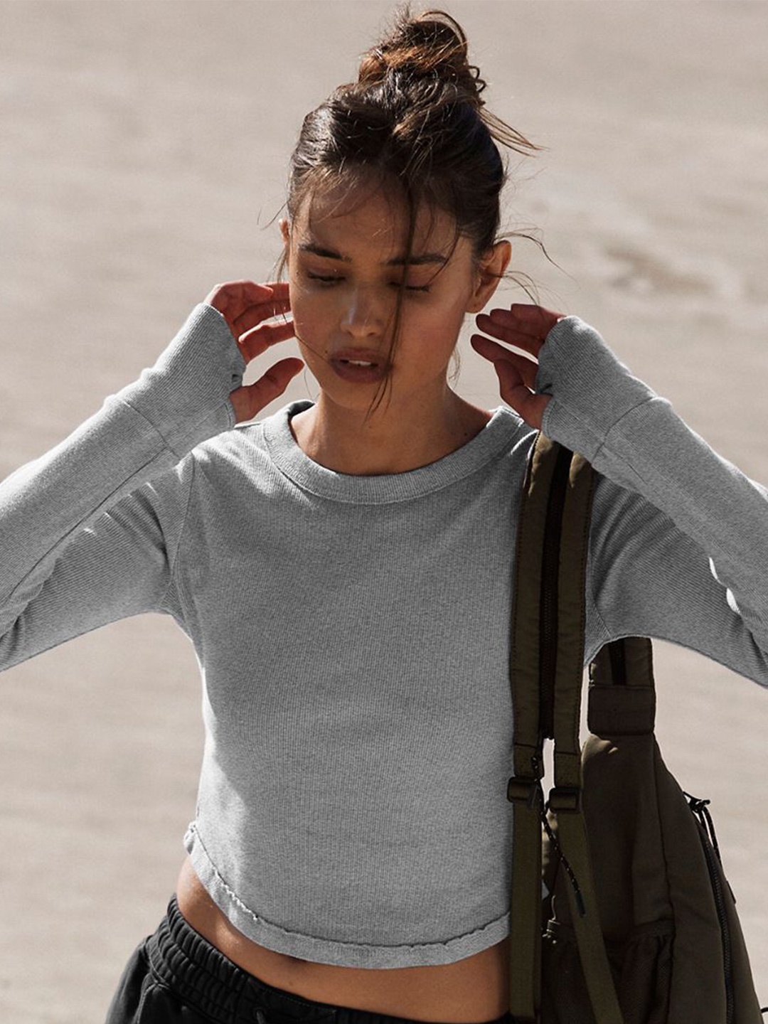 

HERE&NOW Top, Grey