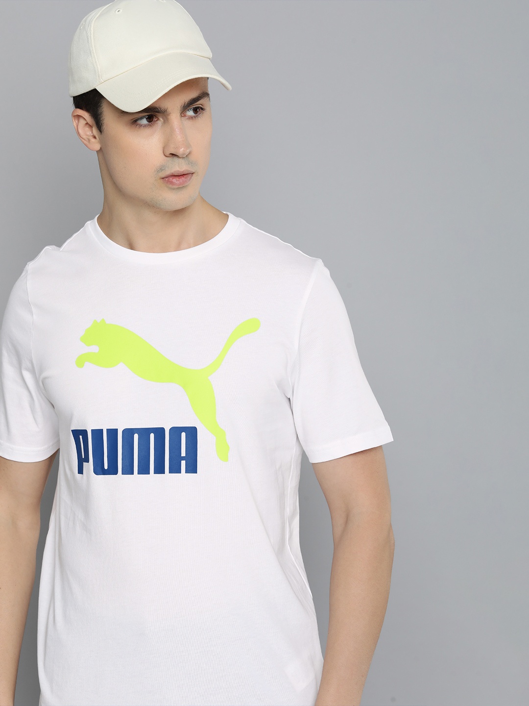 

Puma Classics Logo Pure Cotton T-shirt, White
