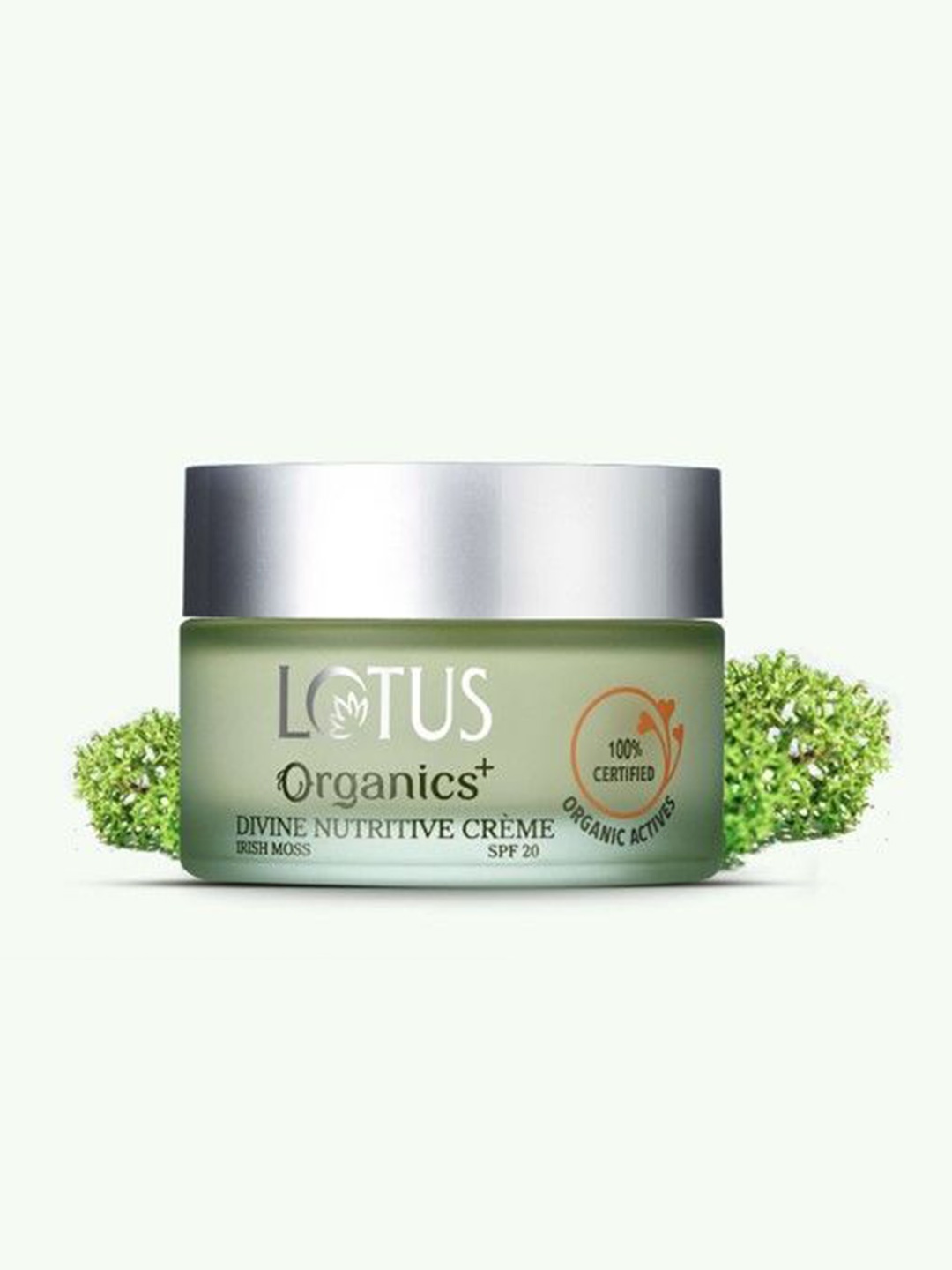 

Lotus Organics+ Divine Nutritive Cream - Irish Moss - 50 g, Green