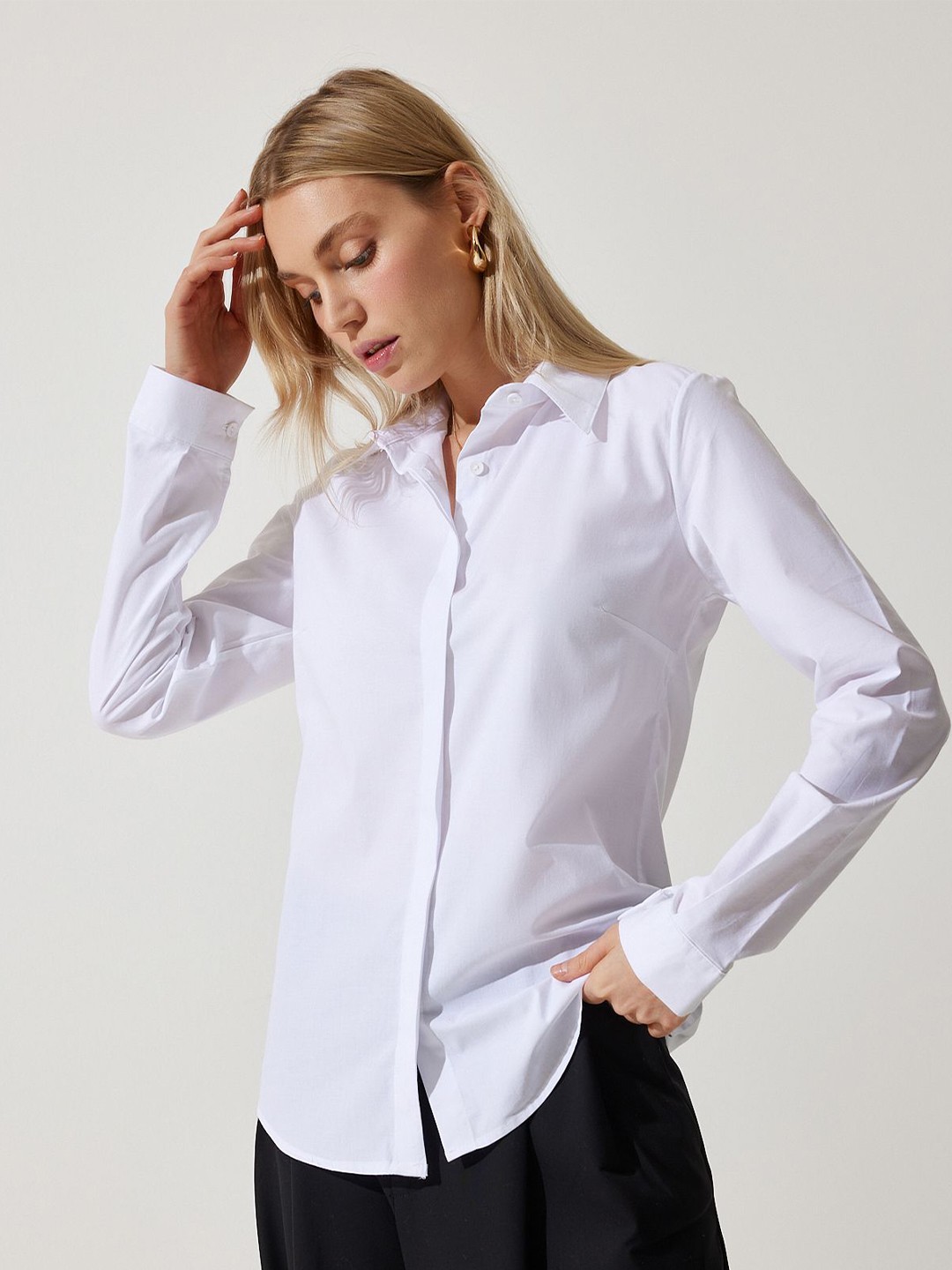 

Happiness istanbul Women Opaque Casual Shirt, Na