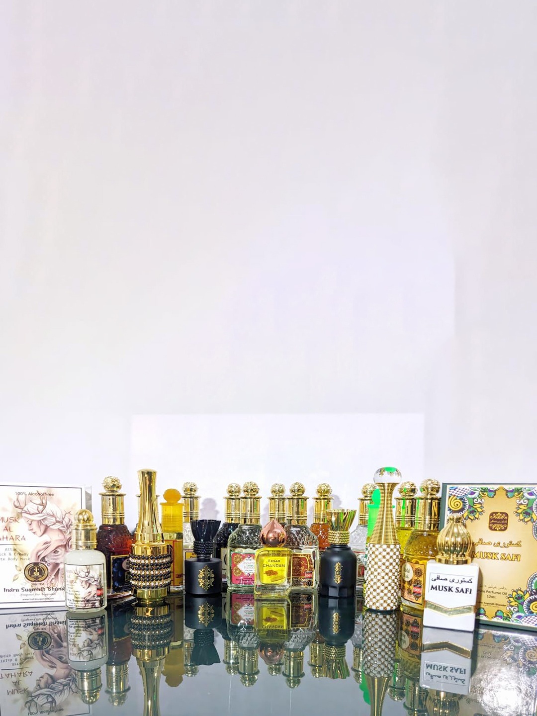 

INDRA SUGANDH BHANDAR Original Attar Perfume Sprays with Long Lasting Fragrance, Transparent