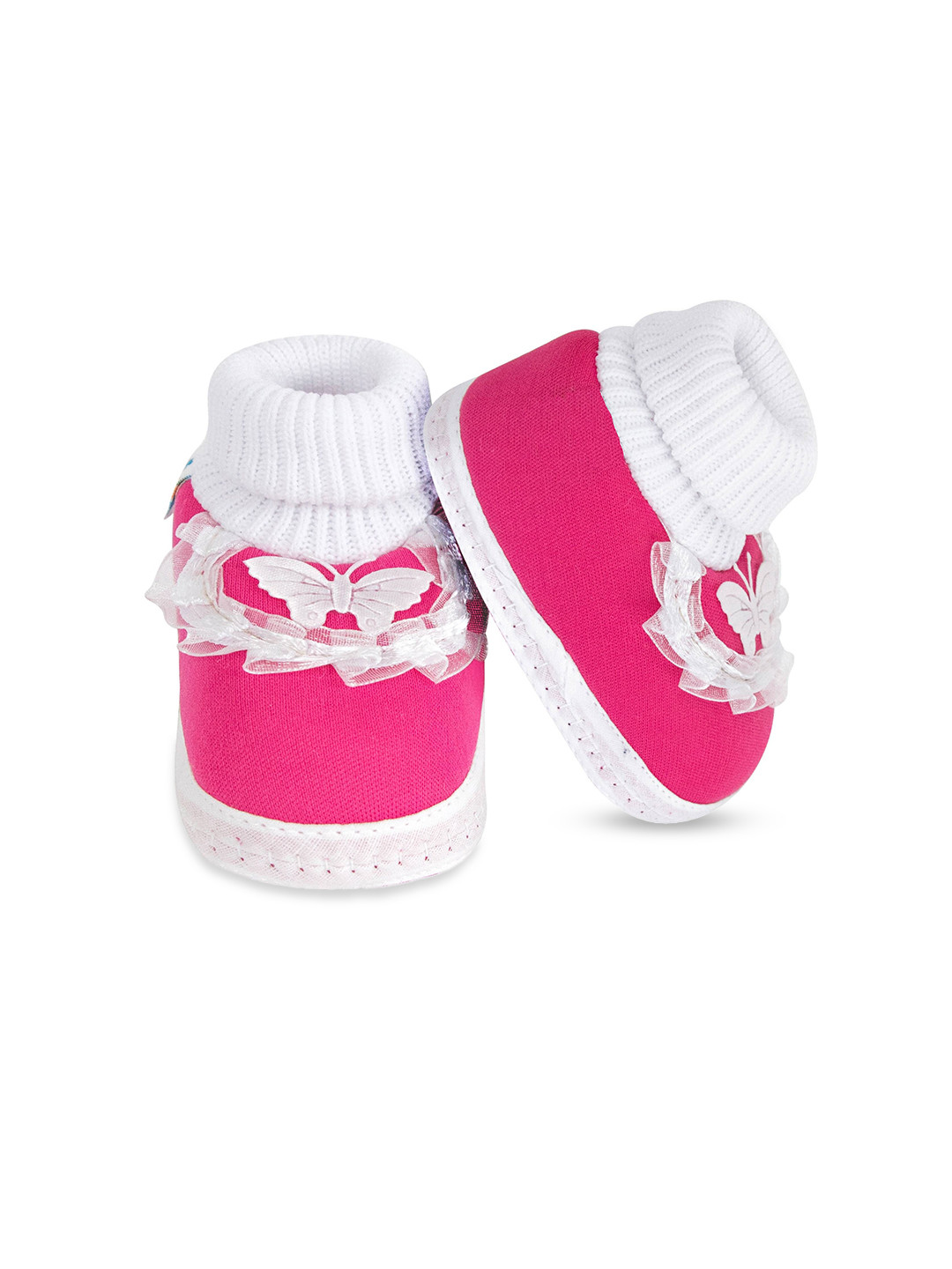 

BAESD Unisex Kids Cotton Booties, Pink