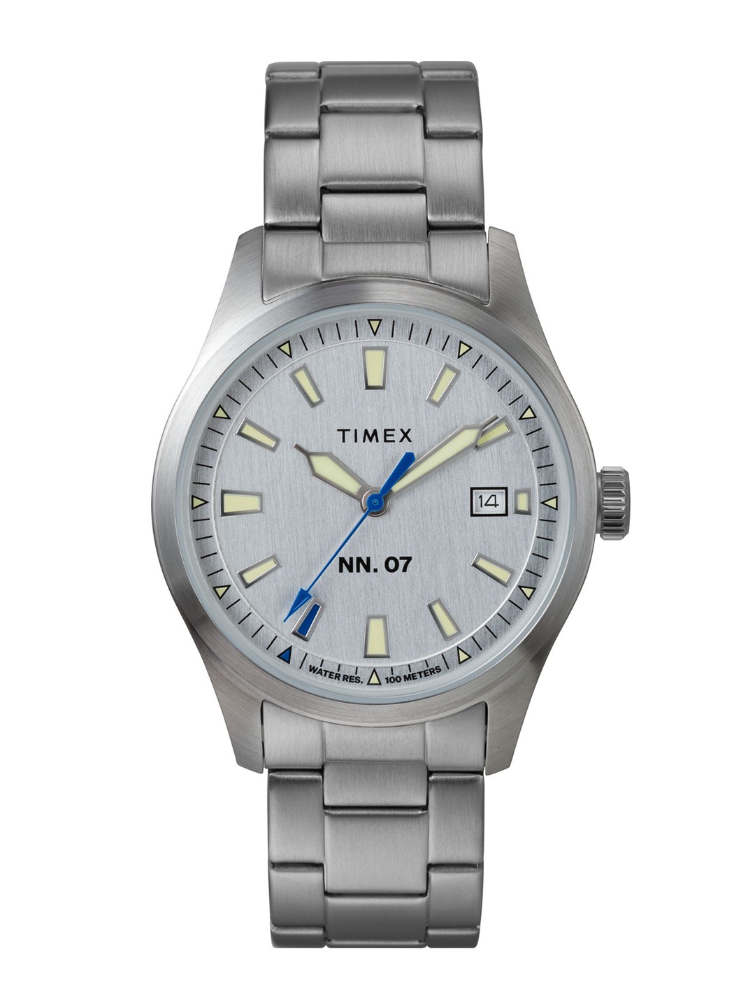 

Timex Men Dial & Stainless Steel Straps Analogue Watch TW2W57000X6, Silver