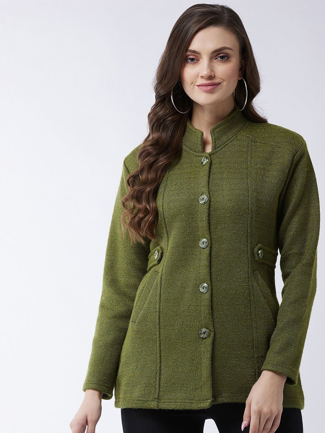 

PIVL Women Cardigan, Olive