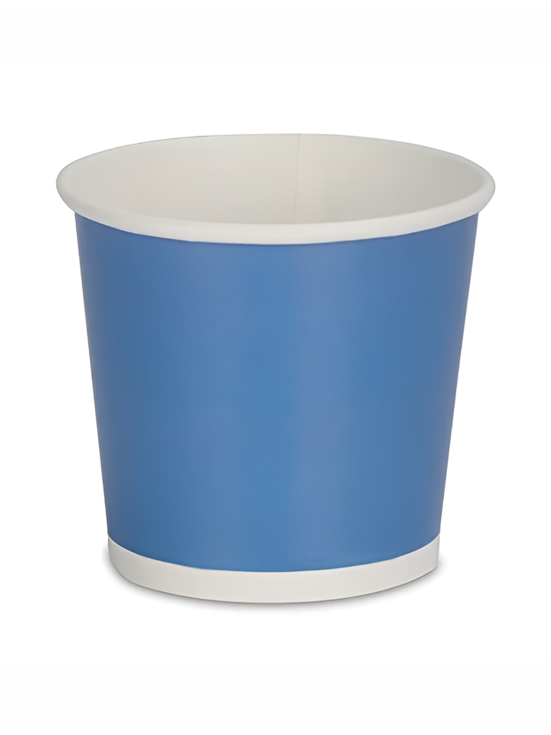 

e kysa Set Of 5 Paper Disposable Tea Cups, Blue