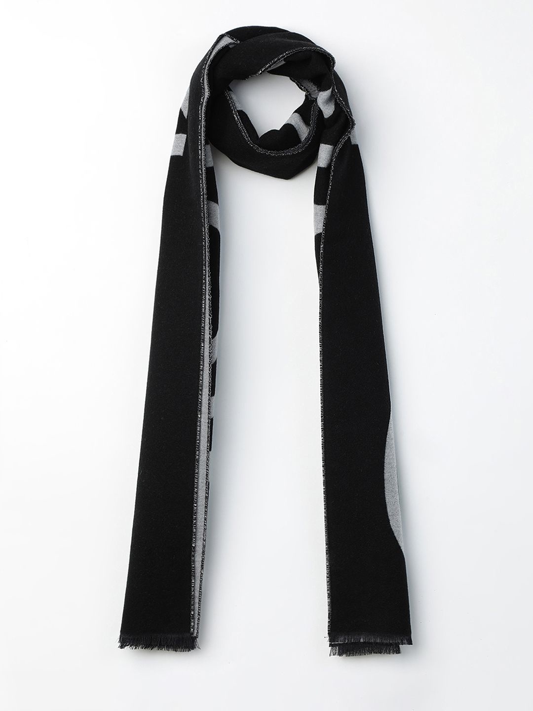 

Calvin Klein Men Printed Scarf, Black