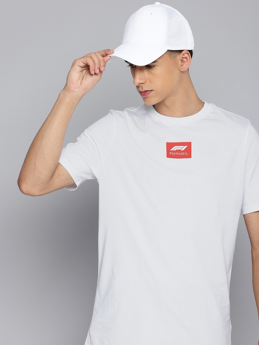 

PUMA Motorsport F1 Logo Pure Cotton T-shirt, White