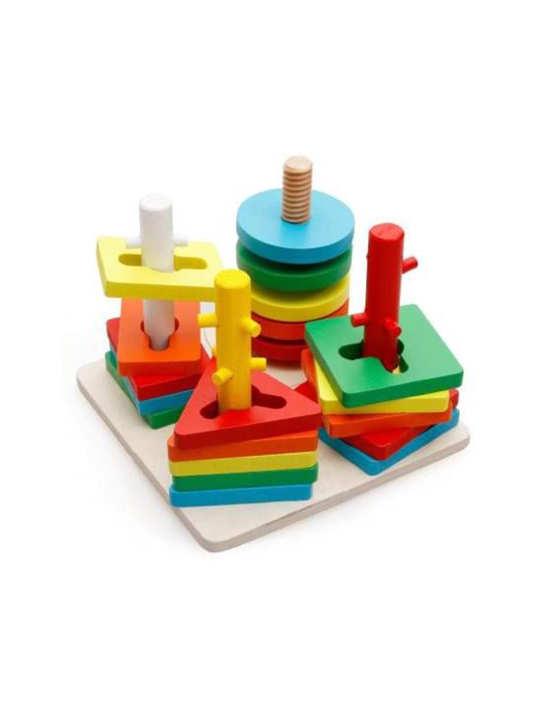 

PLUSPOINT BPA Free Puzzles Activity Toys and Games, Red