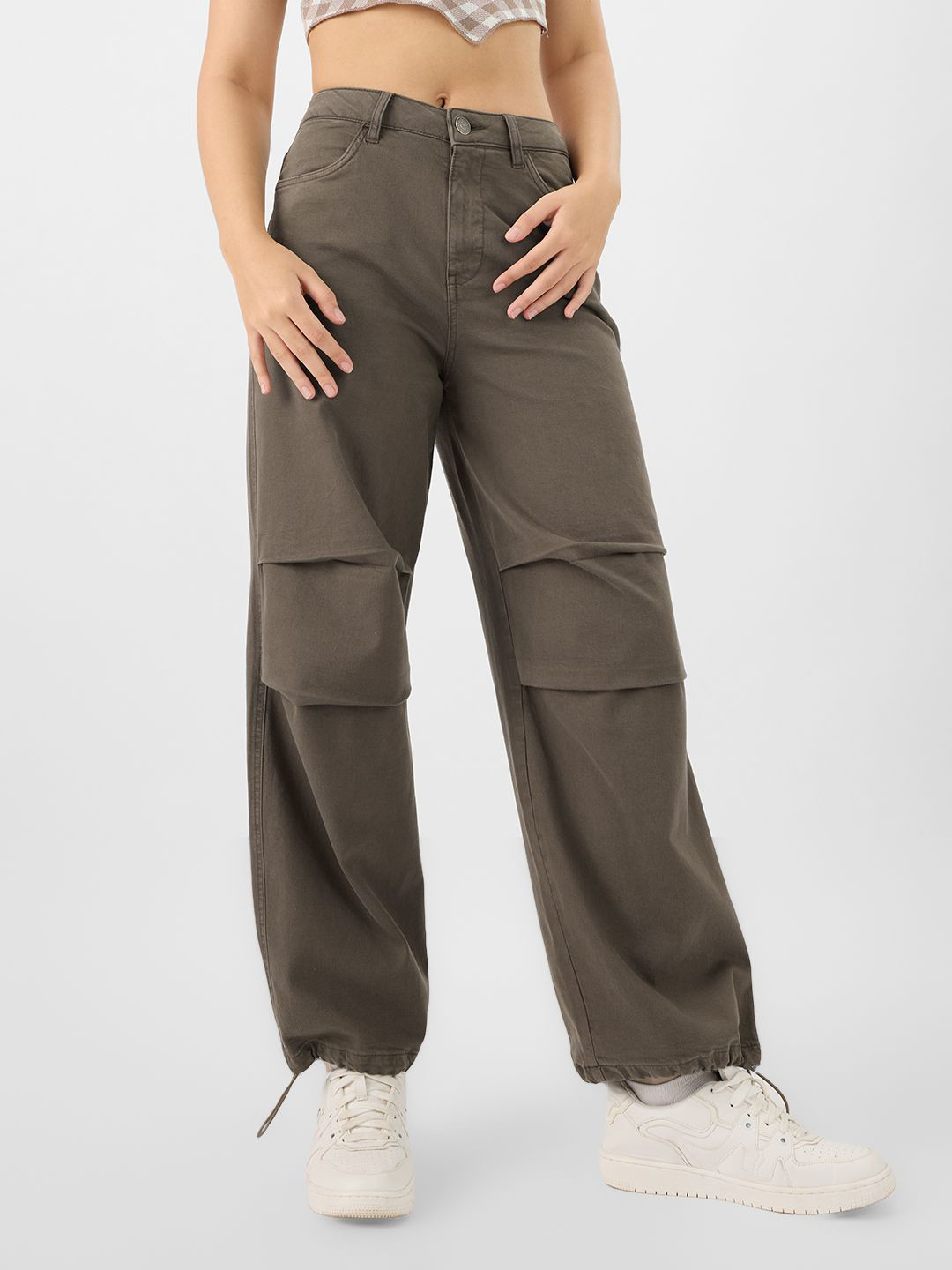 

The Souled Store Women Relaxed Fit Stretchable Jeans, Grey