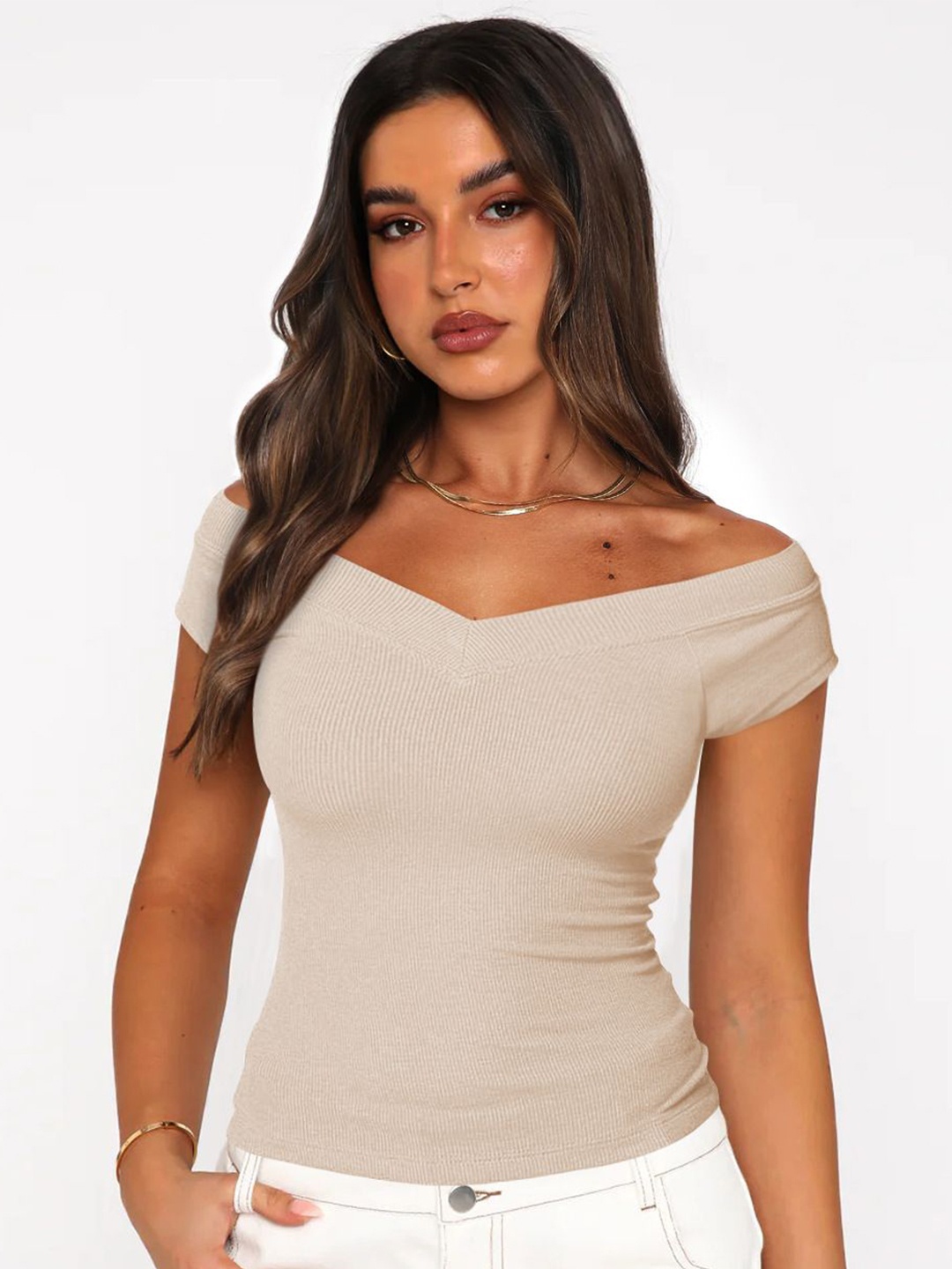 

HERE&NOW Top, Beige