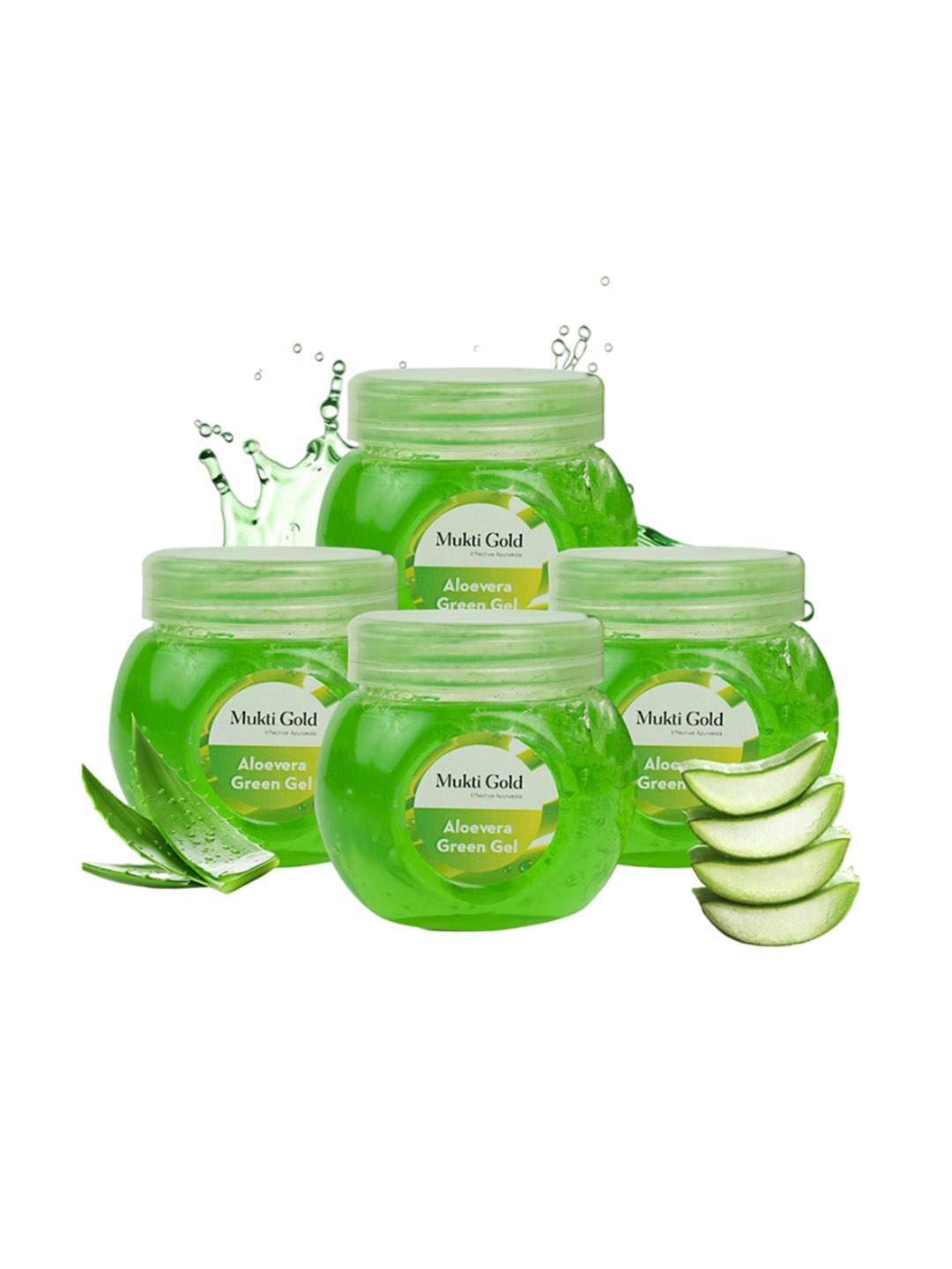 

Mukti Gold Aloevera Green Gel for Acne, Pimples - 125gm