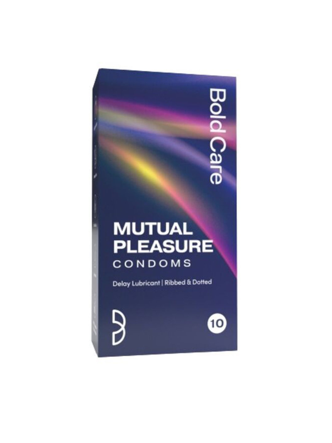 

Bold Care 404 Mutual Pleasure Ribbed & Dotted Condoms- 10Pcs, Blue