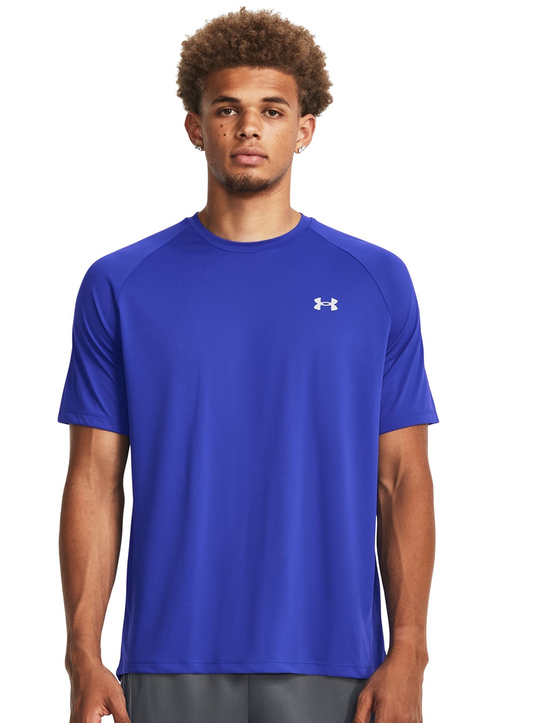 

UNDER ARMOUR Tech Reflective Short Sleeve Relaxed-Fit T-Shirt, Blue