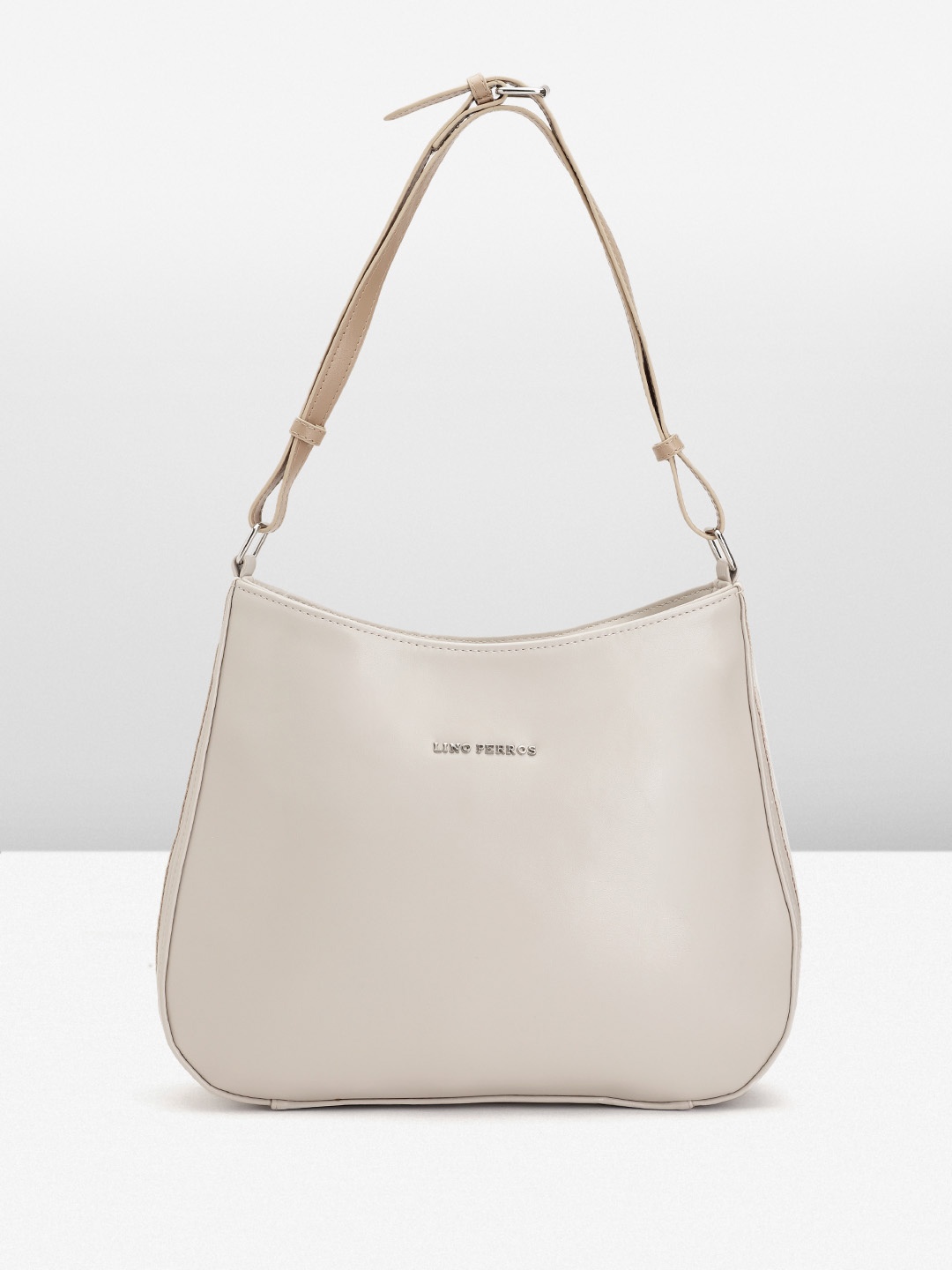 

Lino Perros Structured Shoulder Bag, Off white
