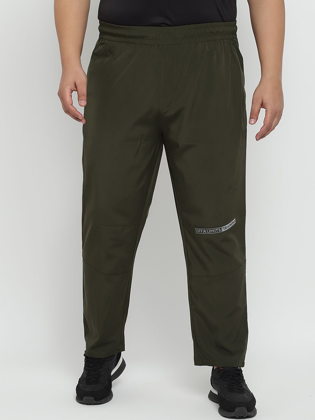 

OFF LIMITS Men Printed Track Pants, Olive