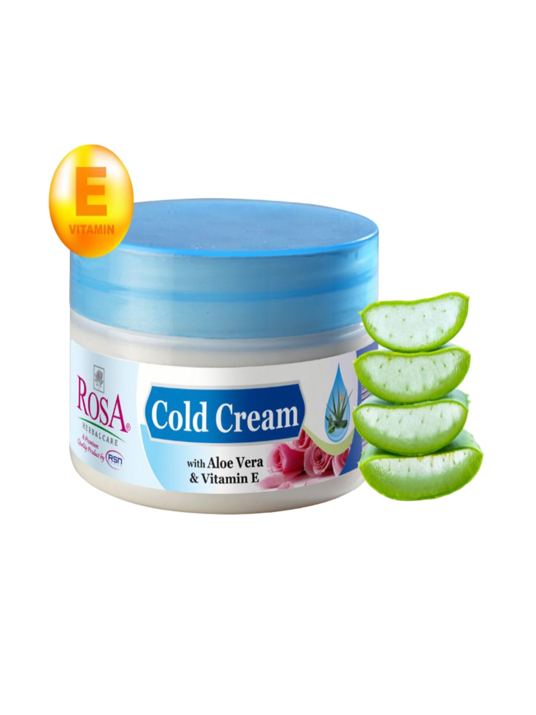 

ROSA Cold Cream With Aloe Vera & Vitamin E - 200 ml, White