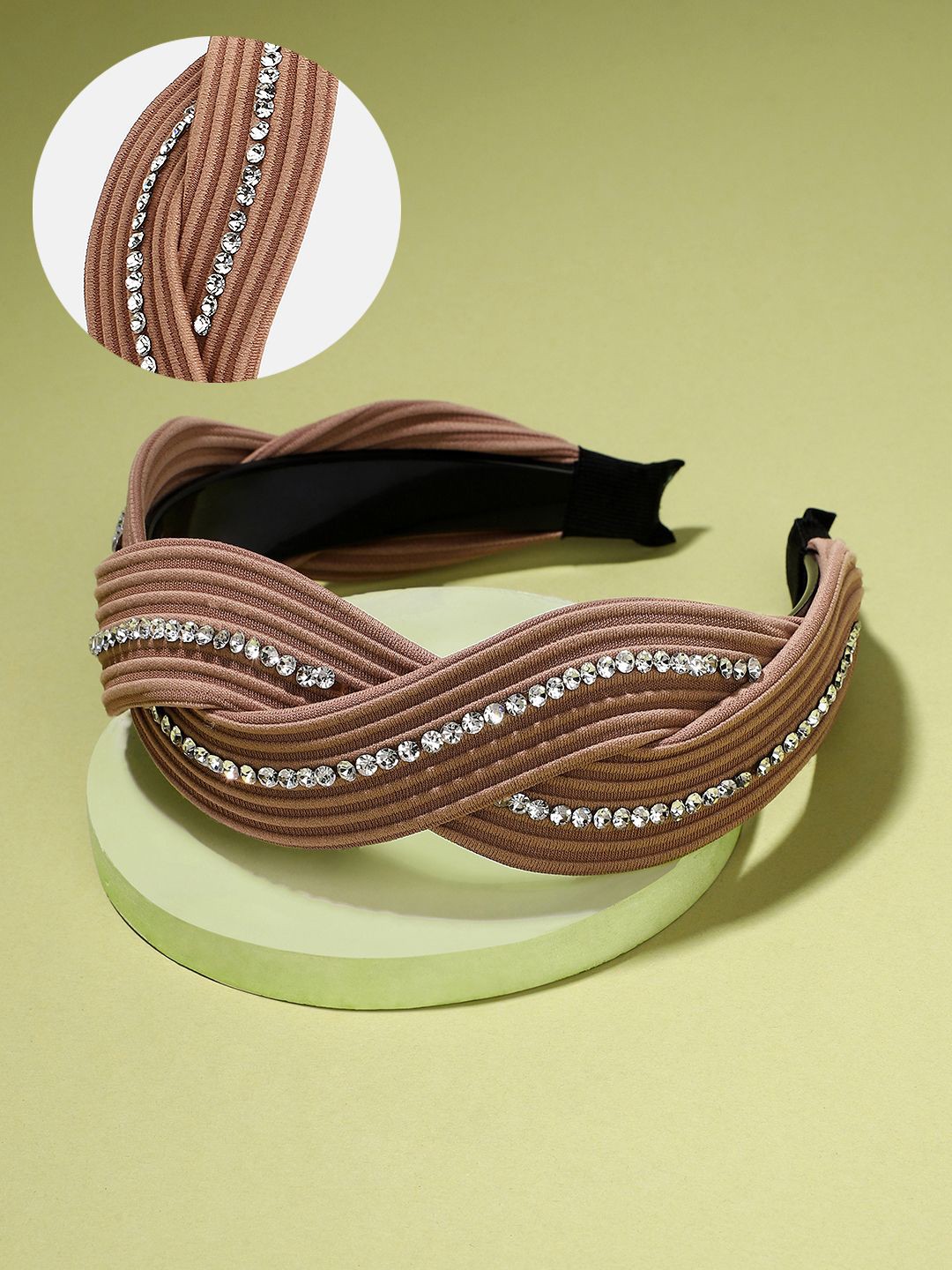 

SOHI Women Hairband, Beige