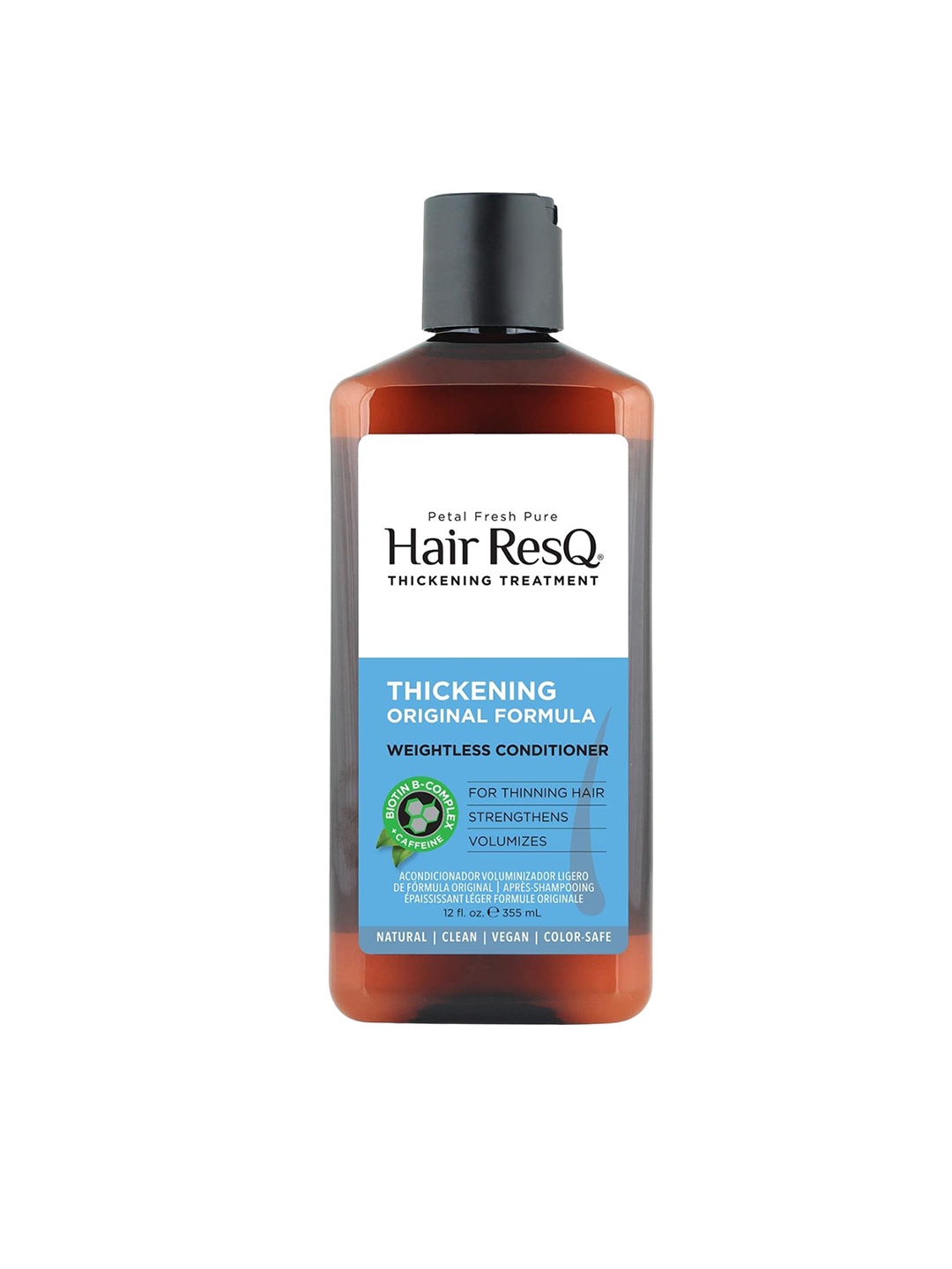 

Petal Fresh Pure Hair ResQ Thickening Original Formula Weightless Conditioner- 355 ml, Brown