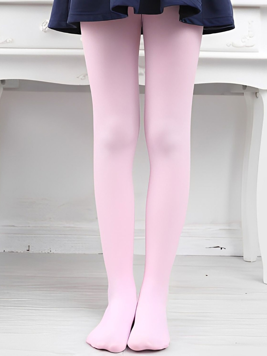 

SYGA Girls Thigh-High Stockings, Pink