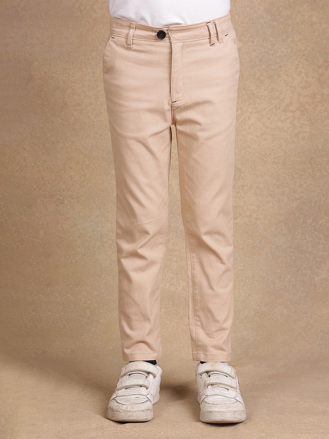 

One Friday Boys Relaxed Trousers, Beige