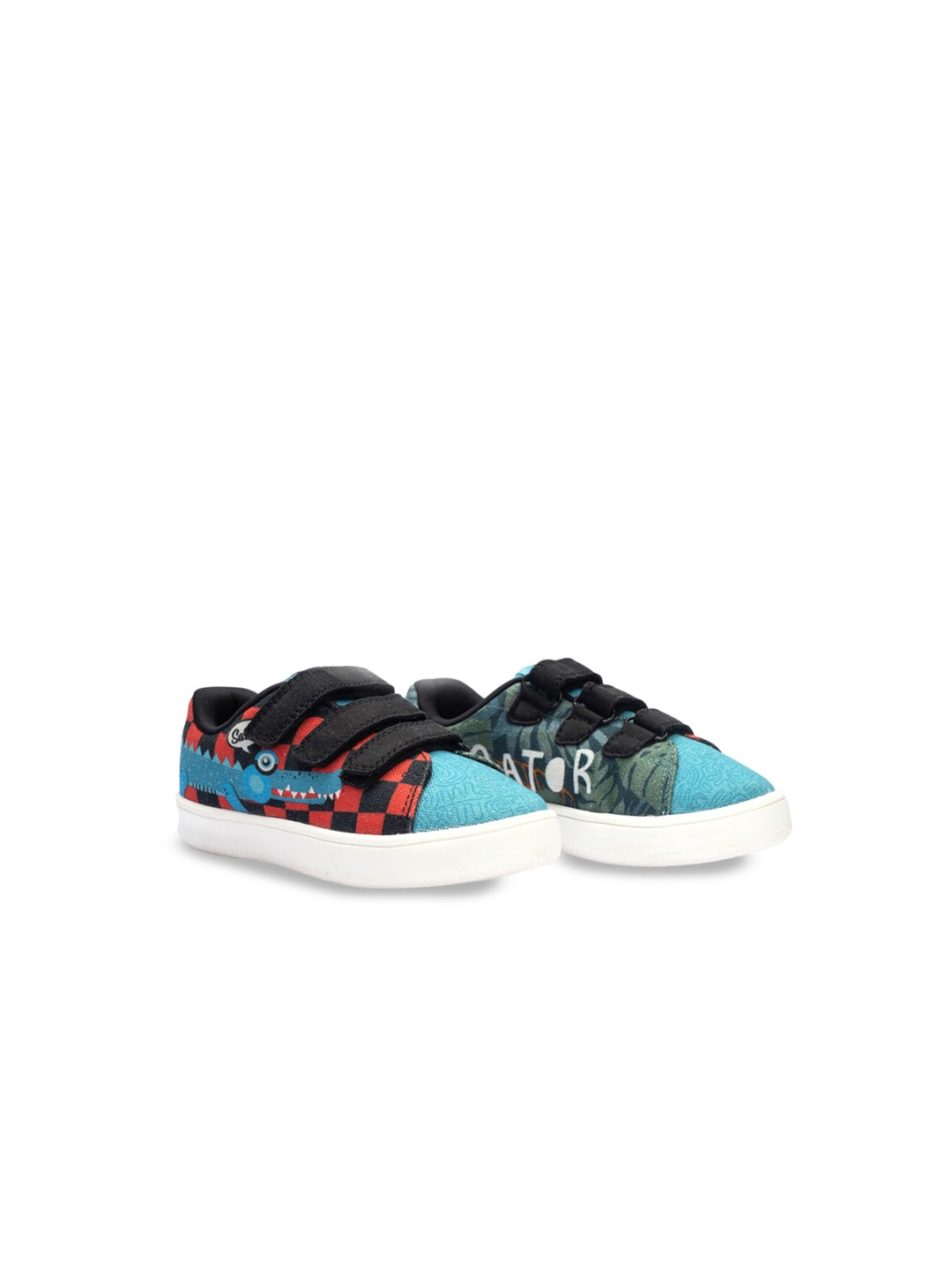 

HOPUP Unisex Kids Colourblocked Slip-On Sneakers, Multi