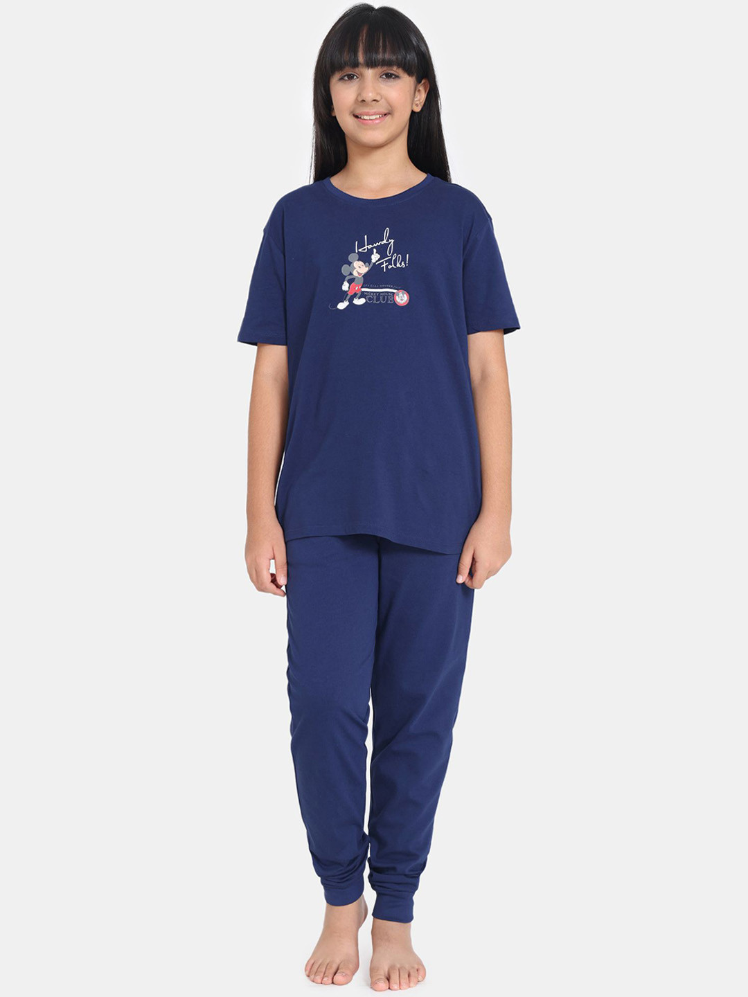 

Zivame Girls Printed Night suit, Blue
