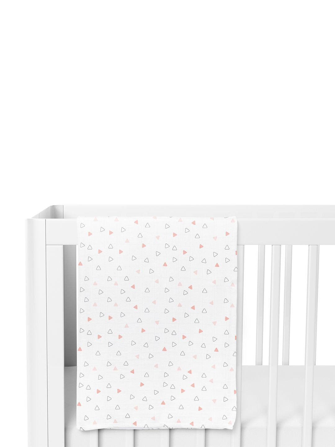 

The White Cradle Infants Printed Pure Organic Cotton Swaddle
