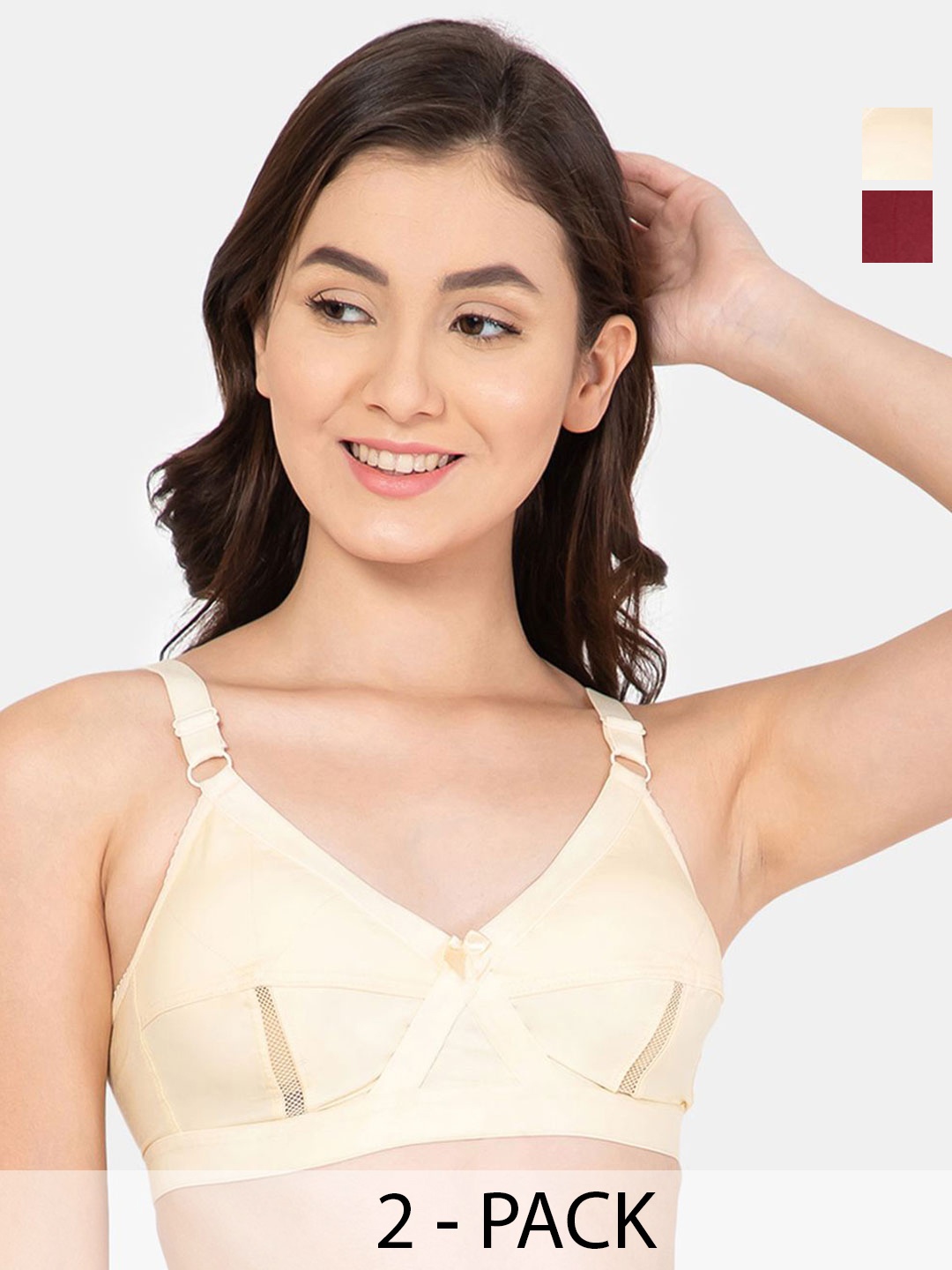 

Lady Lyka Bra Medium Coverage, Maroon