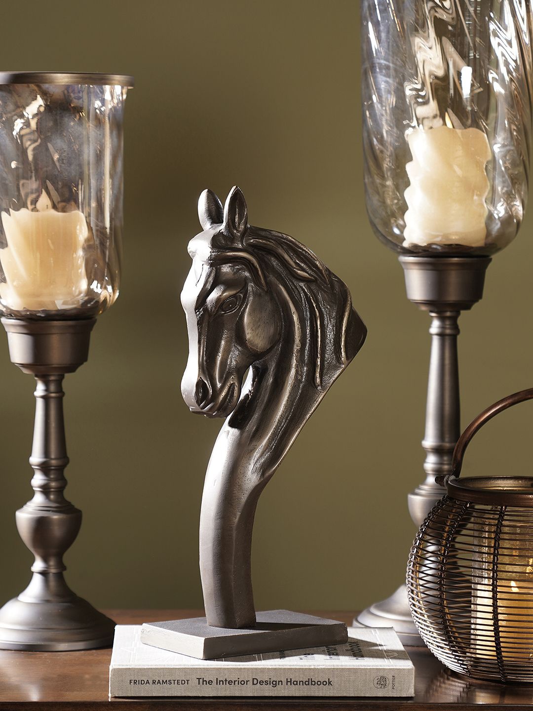 

Pure Home and Living Brown Figurine Showpiece