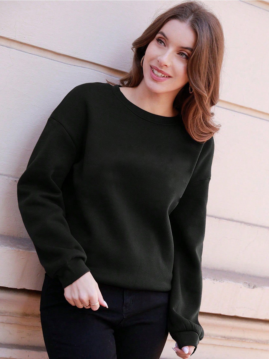 

Nalax Designs Women Sweatshirt, Black
