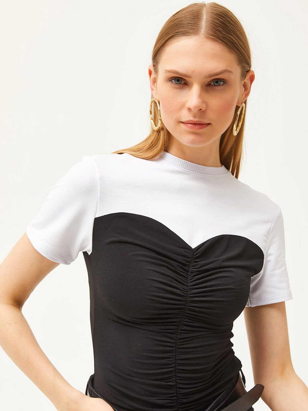 

Olalook Colourblocked Top, Na
