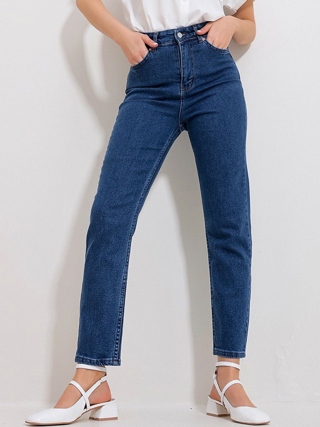 

Trend Alacati stili Women Regular Fit High Rise Jeans, Blue