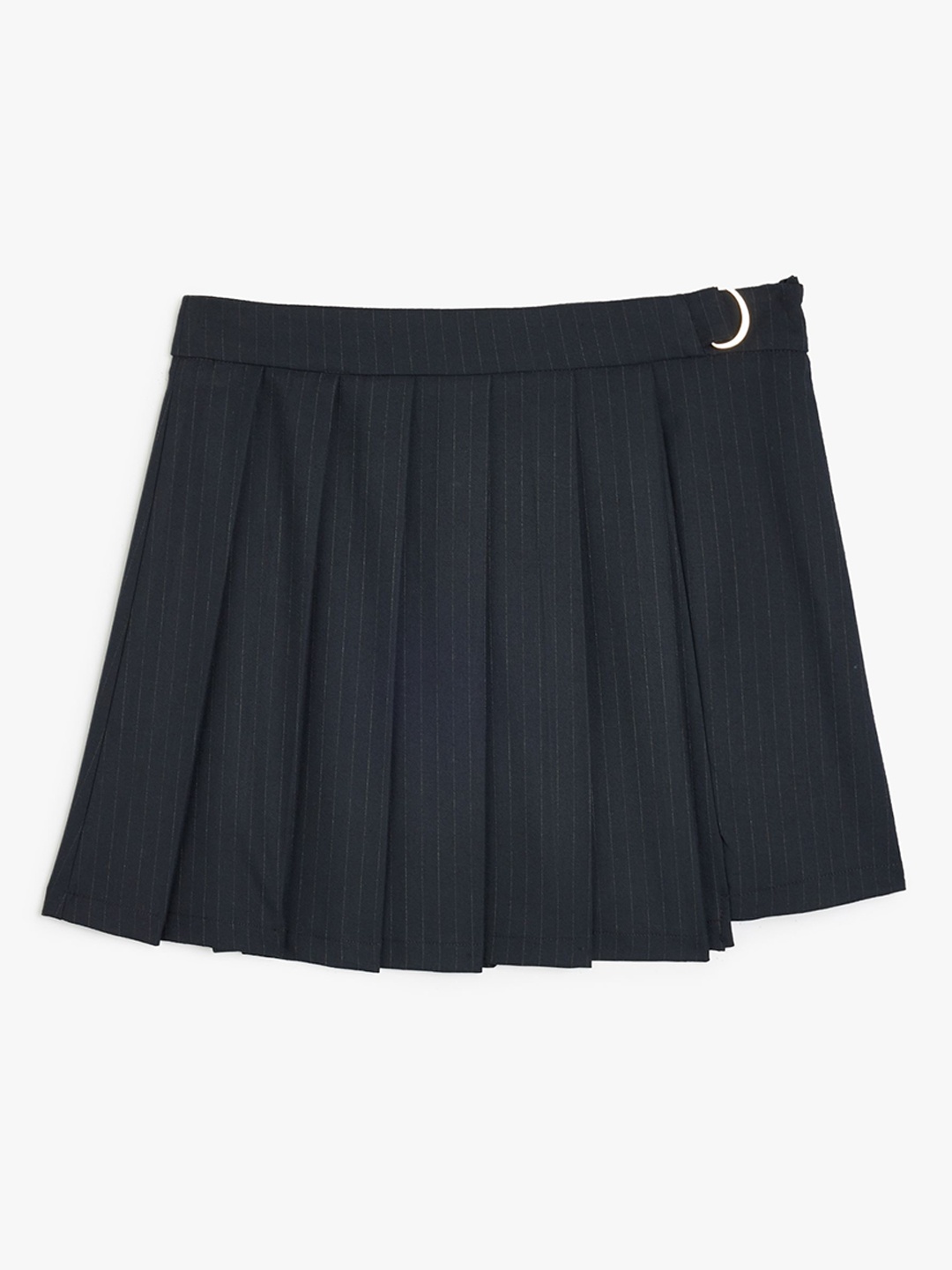 

Koton Girls Knife Pleated A-Line Above Knee Skirts, Navy blue