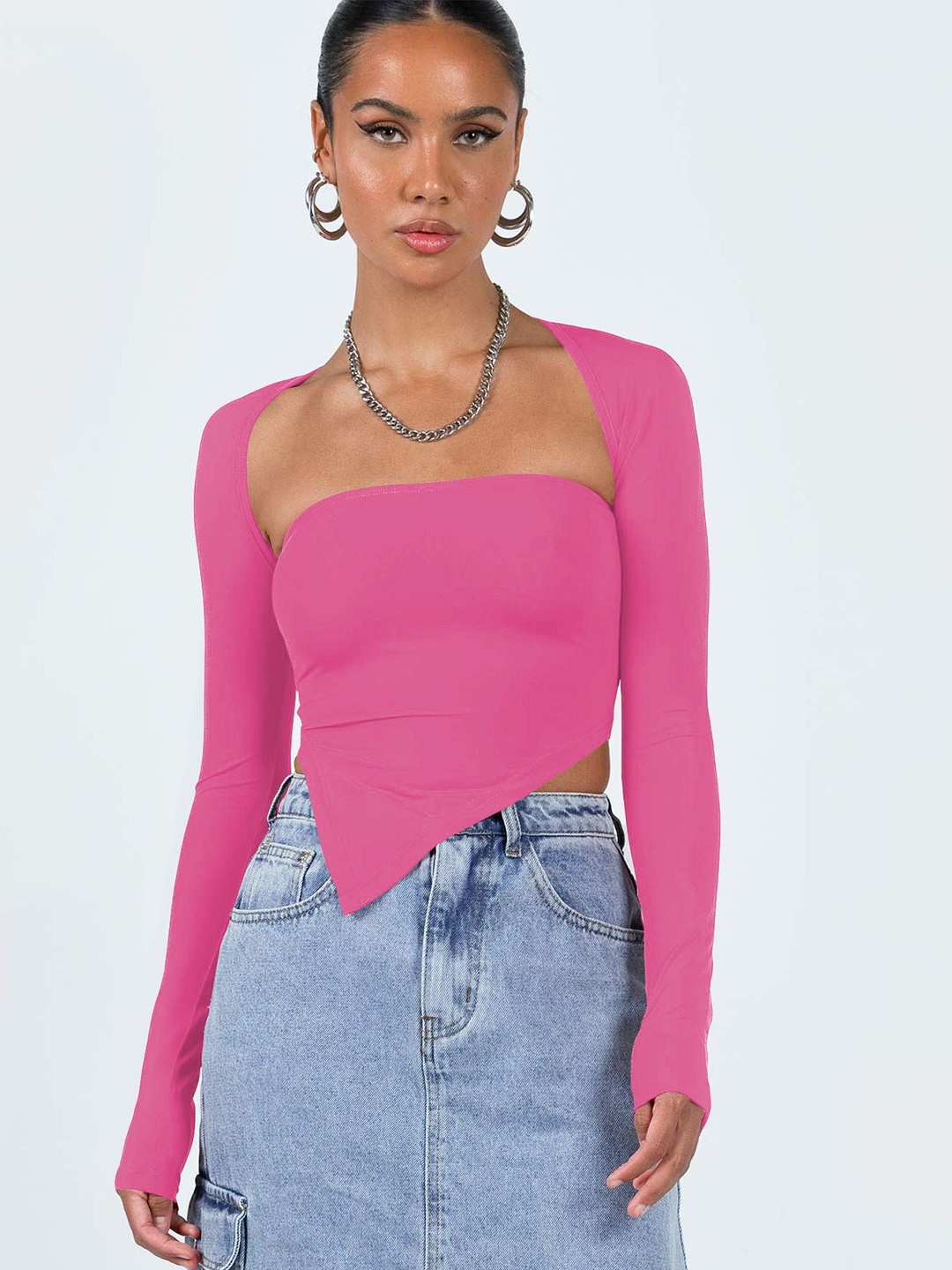 

HERE&NOW Halter Neck Top, Rose