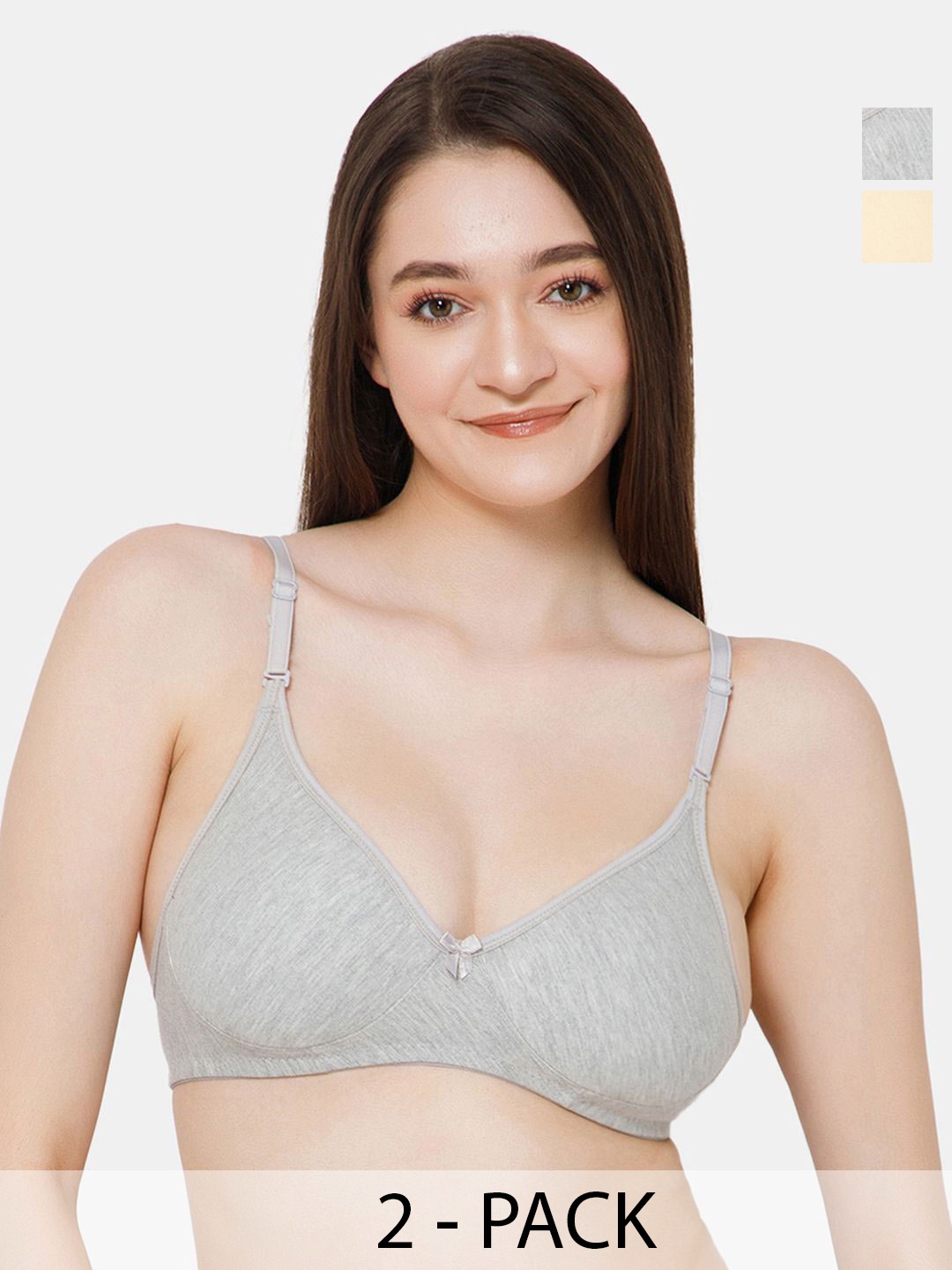 

Lady Lyka Bra Medium Coverage, Grey