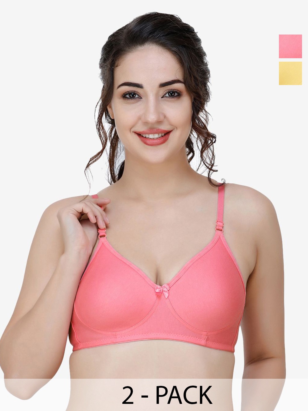 

DocareFull Coverage Bra, Yellow