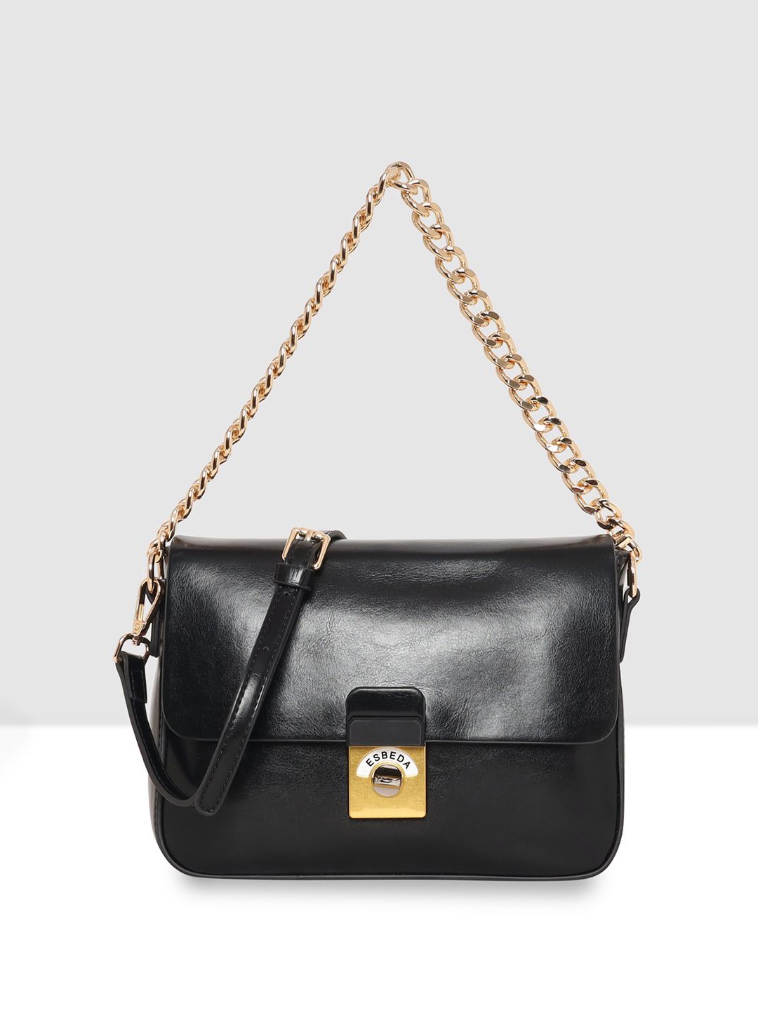 

ESBEDA PU Shopper Sling Bag, Black