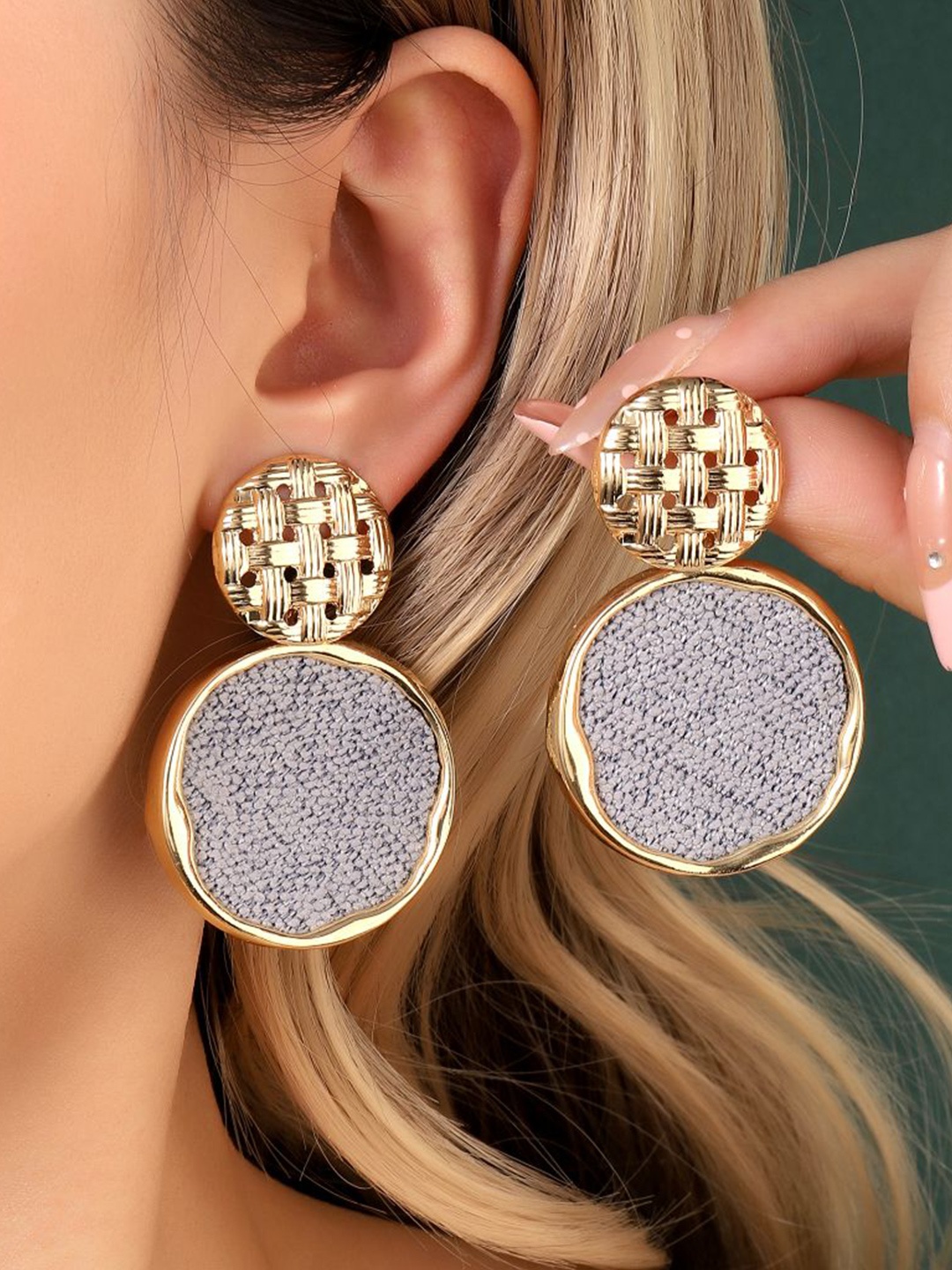 

SALTY Lana Contemporary Drop Earrings, Gold
