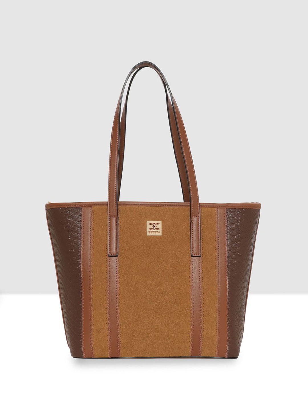 

ESBEDA PU Shopper Shoulder Bag, Tan