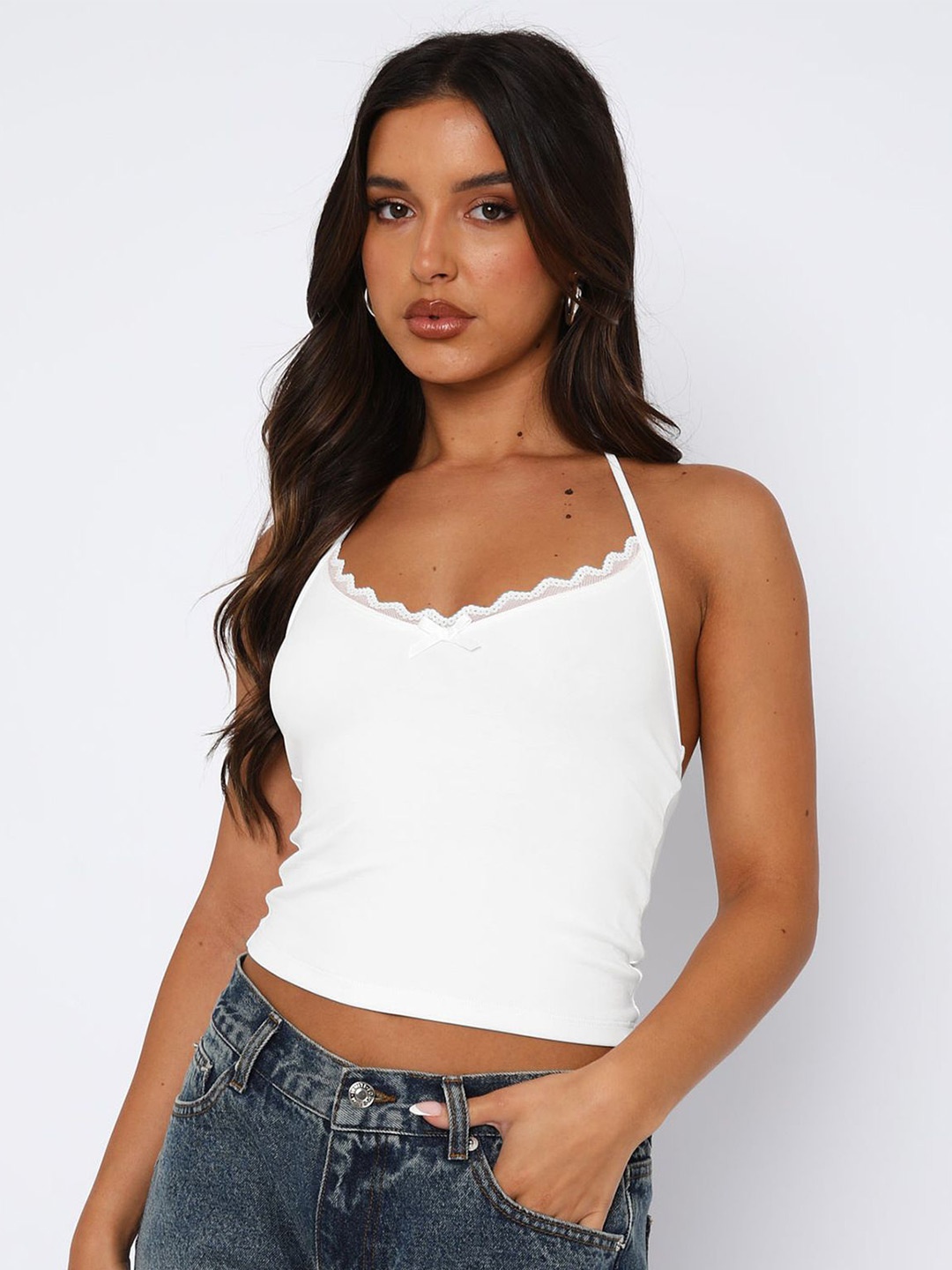 

HERE&NOW Top, White