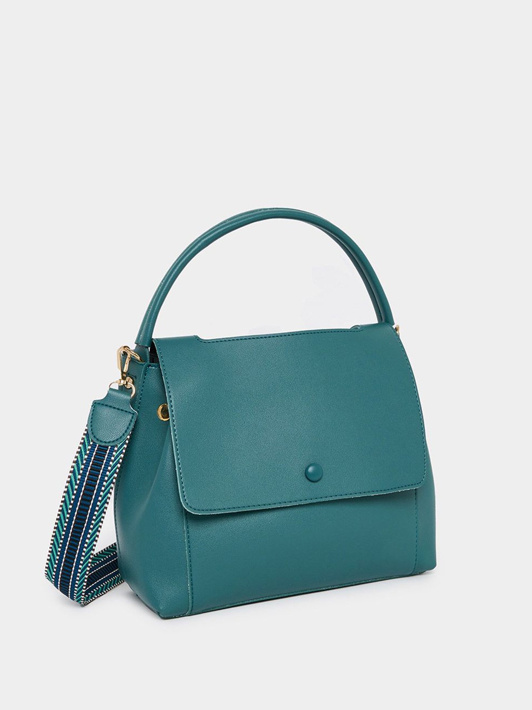 

Women Textured Shoulder Bag, Blue